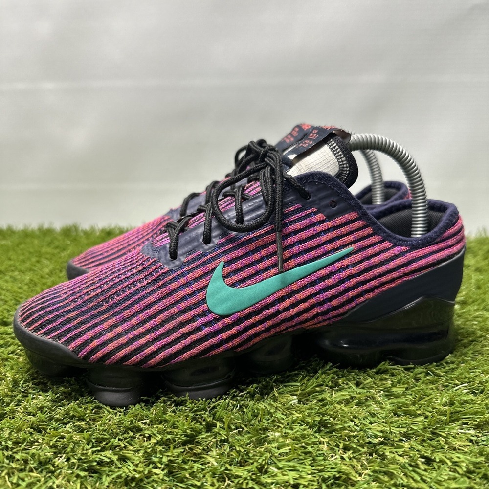 Nike Air Vapormax Flyknit 3 GS Blackened Blue Kinetic BQ5238-402 6Y Women's 7.5